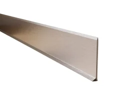 Ilcom Plinthe décorative pour mur F Argent satiné - 100mm x 2700mm x 0,65 ep.