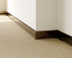 Plinthe décorative pour mur F Noir poli - 60mm x 2700mm x 0,65 ep.-Ilcom Online