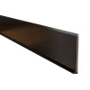 Plinthe décorative pour mur F Noir mat - 100mm x 2700mm x 0,65 ep.-Ilcom Clearance