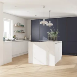 Plinthe de cuisine Stevia blanc mat H. 15 x l. 240 x Ép. 1,6 cm-GoodHome Online