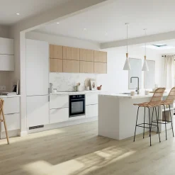 Plinthe de cuisine Stevia blanc mat H. 15 x l. 240 x Ép. 1,6 cm-GoodHome Online