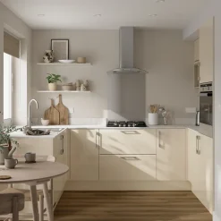 Plinthe de cuisine Stevia et Garcinia Crème H. 15 cm x l. 2.4 m x Ep. 16 mm-GoodHome Sale