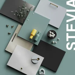 Plinthe de cuisine Stevia et Garcinia Crème H. 15 cm x l. 2.4 m x Ep. 16 mm-GoodHome Sale