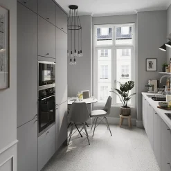 Plinthe de cuisine Stevia gris mat H. 15 x l. 240 x Ep. 1,6 cm-GoodHome Clearance