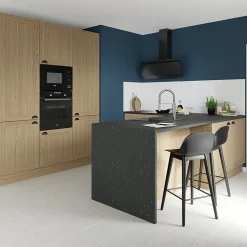 GoodHome Plinthe de cuisine Alpinia chêne H. 15 cm x l. 2.4 m x Ep. 16 mm