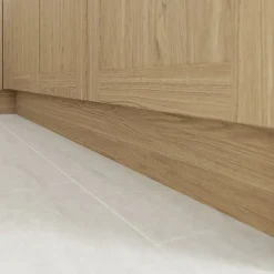 GoodHome Plinthe de cuisine Alpinia chêne H. 15 cm x l. 2.4 m x Ep. 16 mm