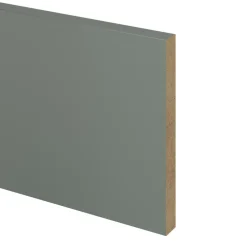 GoodHome Plinthe de cuisine Ash vert sauge H. 15 cm x l. 2.4 m x Ep. 16 mm