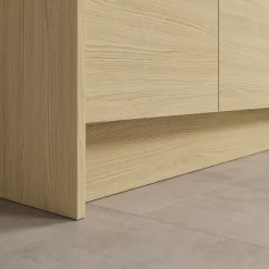 Plinthe de cuisine GoodHome Garcinia effet chêne H. 15 cm x l. 2,4 m x Ép. 16 mm- New