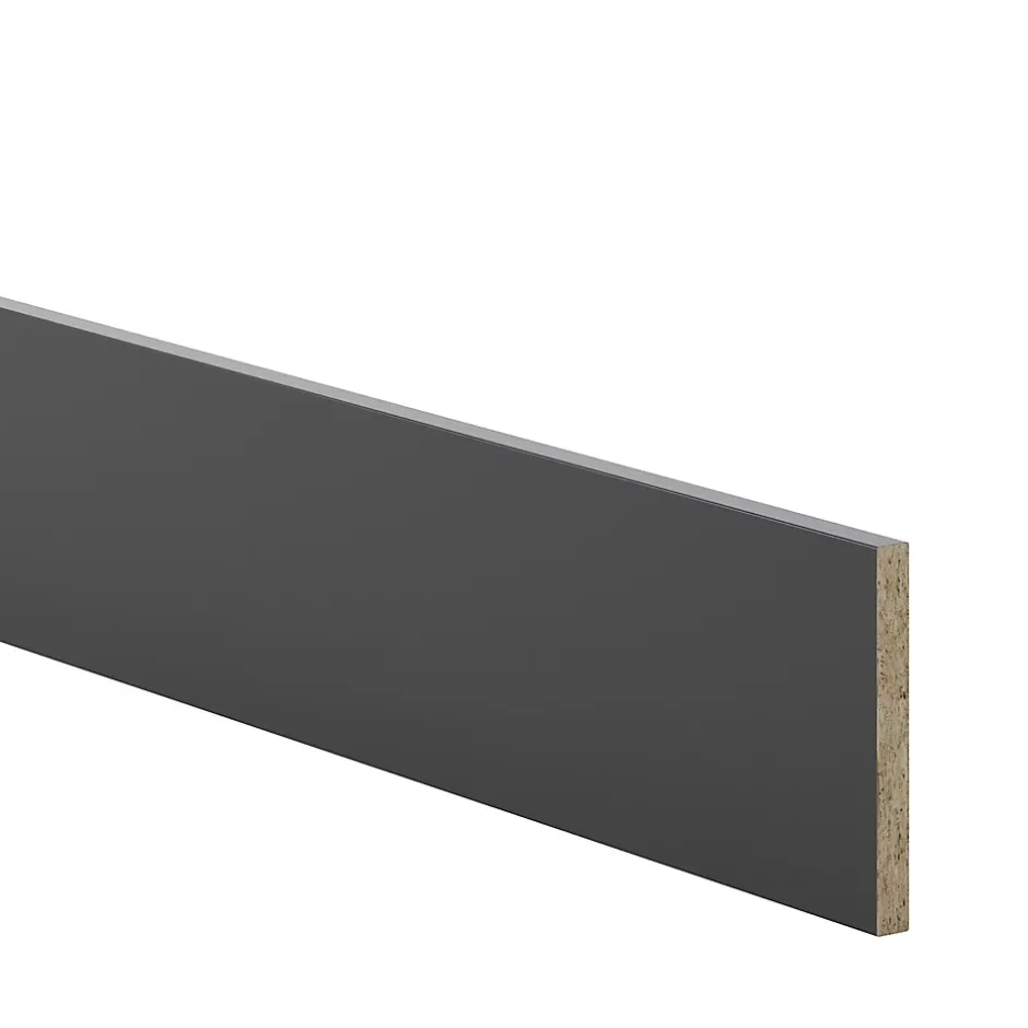 Plinthe de cuisine Artemisia Gris H. 15 cm x l. 2.4 m x Ep. 16 mm-GoodHome Discount
