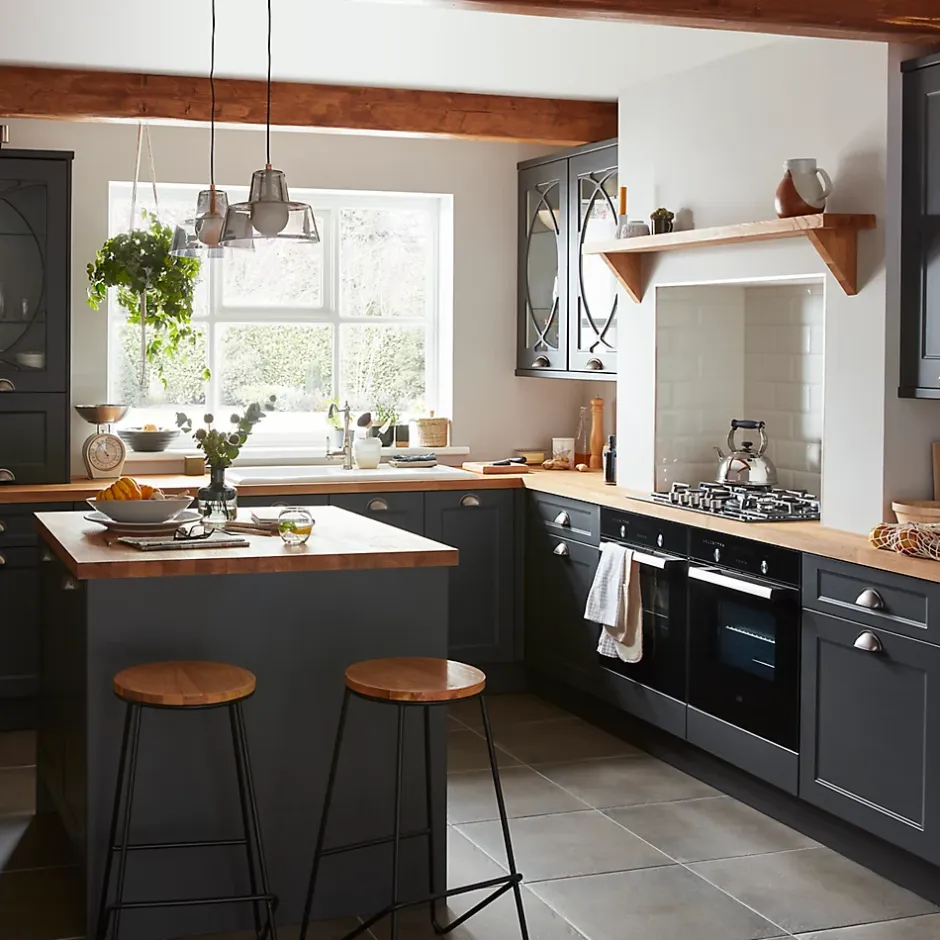 Plinthe de cuisine Artemisia Gris H. 15 cm x l. 2.4 m x Ep. 16 mm-GoodHome Discount