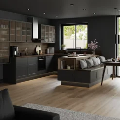 Plinthe de cuisine Artemisia Gris H. 15 cm x l. 2.4 m x Ep. 16 mm-GoodHome Discount