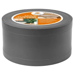 Plinthe de finition W1 en PVC 6,en,1 120 mm, baguette autocollante, masquante, plinthe souple pour sol et mur, gris foncé, 5 m-Quest Hot