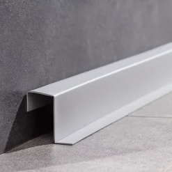 Plinthe de finition W2 en PVC 4,en,1 120 mm, baguette autocollante, masquante, plinthe souple pour sol et mur, brique, 5 m-Quest Online