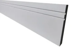 Plinthe de style moderne MDF prépeint 244 x 12 cm, ép.12 mm