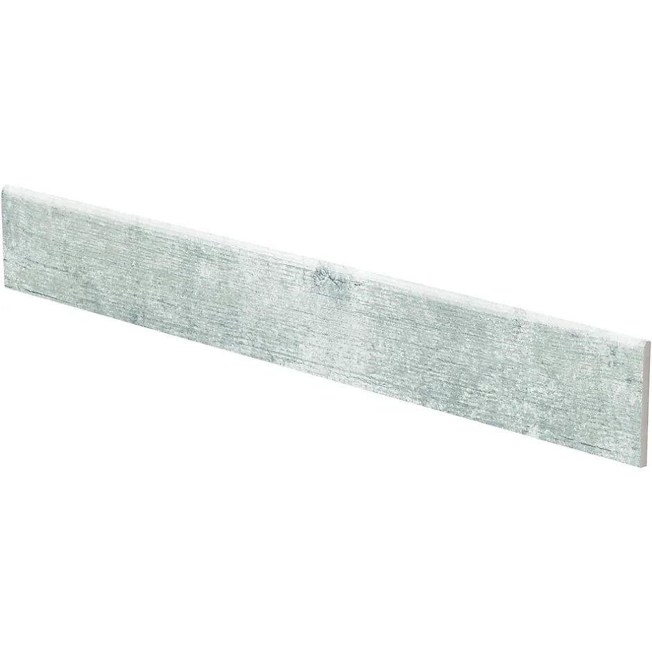 Plinthe effet bois gris l.7 x L.60 cm x ép.8 mm, Julyo 2 Colli- Best