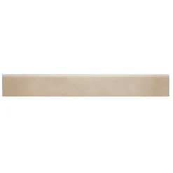 GoodHome Plinthe en carrelage beige mat L.60 x l.8 cm x ép.10 mm, Smooth