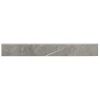 Plinthe en carrelage effet marbre gris mat L.60 x l.8 cm x ép.10 mm, Ultimate Marble-Colours Best