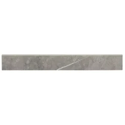 Plinthe en carrelage effet marbre gris mat L.60 x l.8 cm x ép.10 mm, Ultimate Marble-Colours Best
