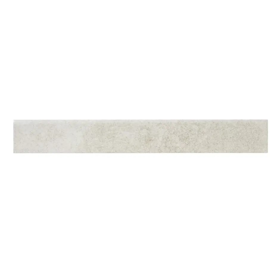 GoodHome Plinthe en carrelage effet béton gris clair L.60 x l.8 cm x ép.9 mm, Kontainer
