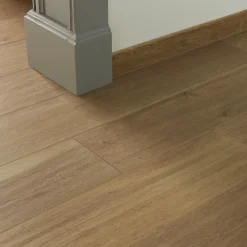 Plinthe en carrelage effet bois brut naturel L.60 x l.8 cm x ép.9 mm, Rustic Wood-GoodHome Sale