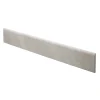 GoodHome Plinthe en carrelage gris mat L.60 x l.8 cm x ép.10 mm, Smooth
