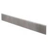 Plinthe en carrelage gris foncé mat L.60 x l.8 cm x ép.10 mm, Smooth-GoodHome Outlet