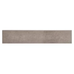 Plinthe en carrelage gris effet béton L.61,5 x l.8 cm x ép.7,4 mm, Konkrete-GoodHome Clearance