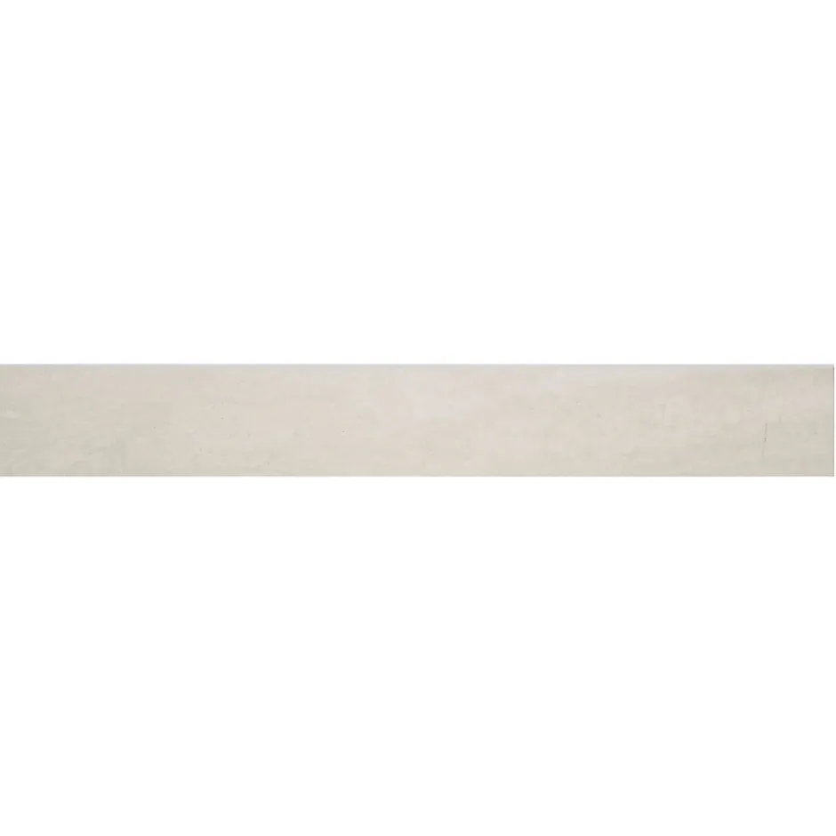 Plinthe en carrelage ivoire effet pierre L.60 x l.8 cm x ép.8 mm, Soft Travertin-GoodHome Sale