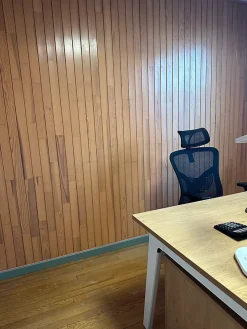 Plinthe en MDF arrondie Ninna couleur vert olive 10X70mm L.2,44m- Best