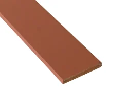 Plinthe en MDF arrondie Ninna couleur terracotta 10X70mm L.2,44m