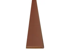 Plinthe en MDF arrondie Ninna couleur terracotta 10X70mm L.2,44m