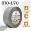 Quest Plinthe en PVC Flexible 70x20mm, 1m, Plinthe Souple et Élastique pour Finitions et Surfaces de Jonction, gris