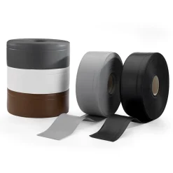 Quest Plinthe en PVC Flexible 70x20mm, 5m, Plinthe Souple et Élastique pour Finitions et Surfaces de Jonction, blanc