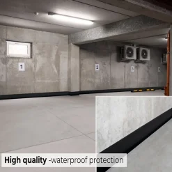 Plinthe en PVC Flexible 70x20mm, 1m, Plinthe Souple et Élastique pour Finitions et Surfaces de Jonction, blanc-Quest Clearance