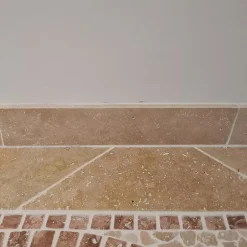 Plinthe en travertin light PREMIUM - 40 cm x 8 cm x 1,2cm (vendue à la pièce)-Ligerio Outlet