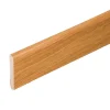 Plinthe MDF 2 m - Chêne Français - Lot de 5 - 80 x 14 mm, Lot de 5-Tecnoprofils Hot