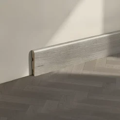 Plinthe MDF 220 x 8 cm Décor 75 chêne gris (vendue à la pièce)-GoodHome Hot
