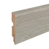 Plinthe MDF arrondie, effet chêne grisé , décor 7, H.8 cm x L.220 cm x ép.13 mm (vendue à la pièce)-GoodHome Hot