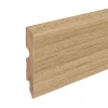 Plinthe MDF arrondie, effet chêne , décor 1, H.8 cm x L. 220 cm x ép.13 mm (vendue à la pièce)-GoodHome