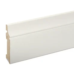 Plinthe MDF Blanc 220 x 10 cm Décor 10 (vendue à la pièce)-GoodHome Hot