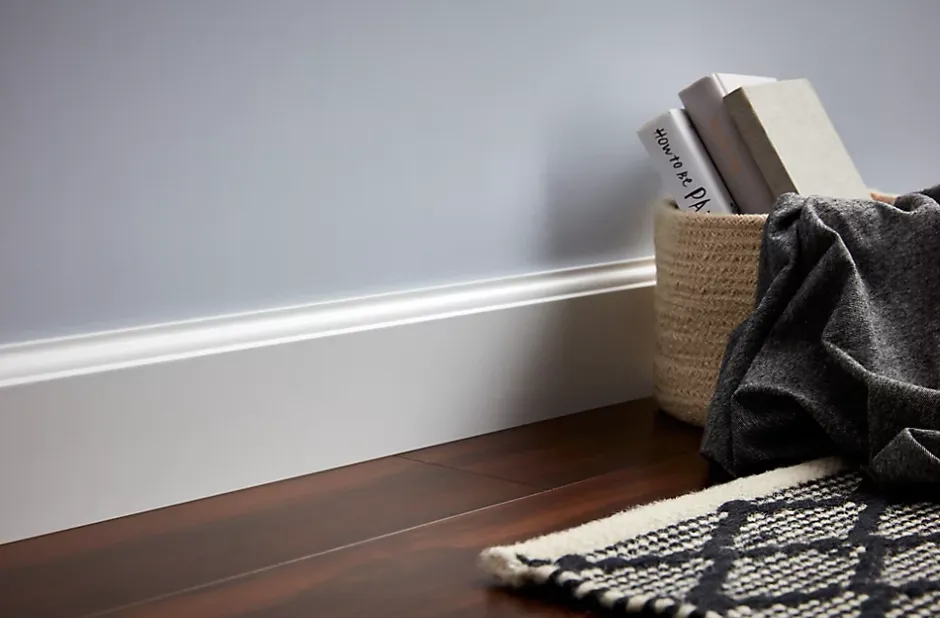 Plinthe MDF Blanc 220 x 9 cm Décor 10 (vendue à la pièce)-GoodHome