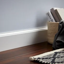 Plinthe MDF Blanc 220 x 9 cm Décor 10 (vendue à la pièce)-GoodHome