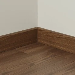 Plinthe MDF, effet chêne brun , décor 220, H.8 cm x L. 220 cm x ép.13 mm (vendue à la pièce)-GoodHome Online