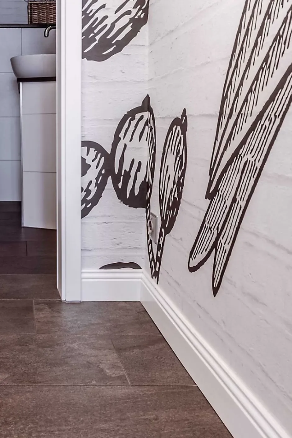 Plinthe NMC WALLSTYL FB2 Profil de décoration-Noel & Marquet New