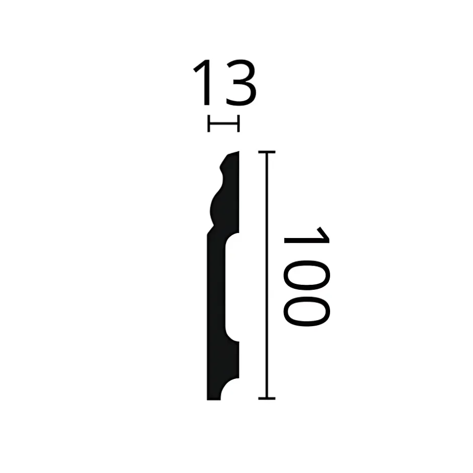 Noel & Marquet Plinthe NMC WALLSTYL FB2F Profil de décoration