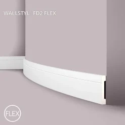 Noel & Marquet Plinthe NMC WALLSTYL FD2 Flex Moulure décorative Moulure en stuc