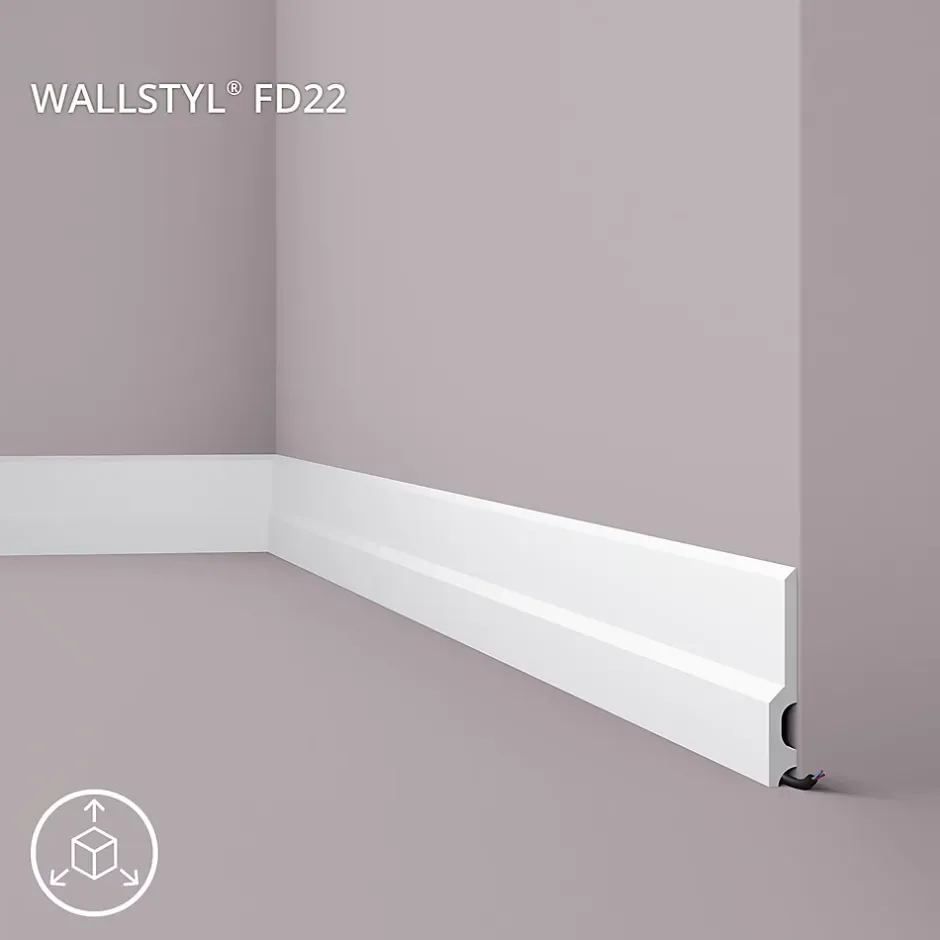 Noel & Marquet Plinthe NMC WALLSTYL FD22 Moulure décorative Corniche
