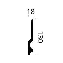 Noel & Marquet Plinthe NMC WALLSTYL FD22 Moulure décorative Corniche