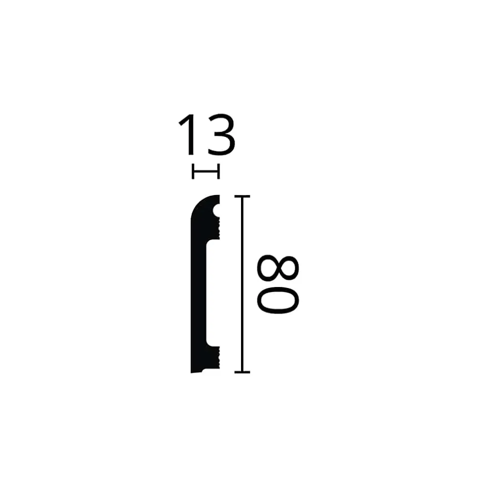Noel & Marquet Plinthe NMC WALLSTYL FL12 Noel Marquet Planchette 2 m