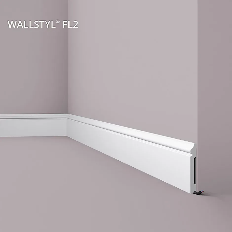 Plinthe NMC WALLSTYL FL2 Profil de décoration-Noel & Marquet Hot